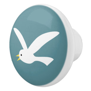 Seagull Ceramic Knob
