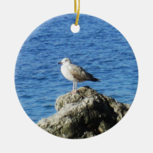Seagull Ceramic Tree Decoration