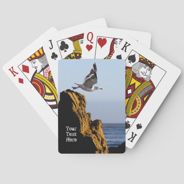 Seagull Departs Playing Cards (Back)