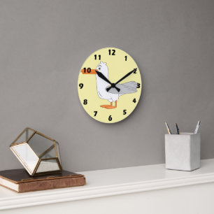 Seagull Design Round Clock