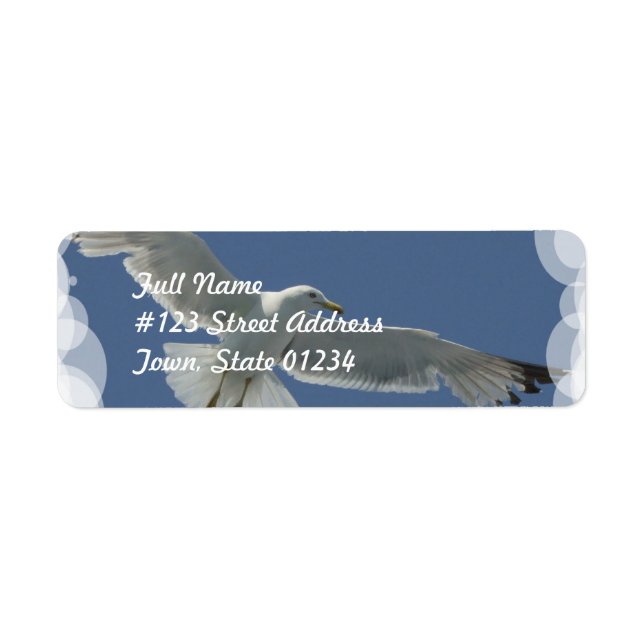 Seagull Flight Mailing Labels (Front)