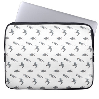 Seagull Frenzy Laptop Sleeve (Choose Colour)