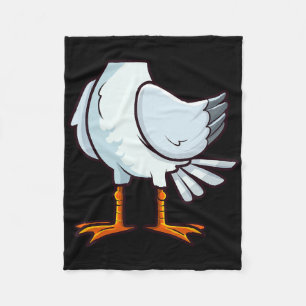 Seagull Fun Halloween Costume Party Cosplay Seabir Fleece Blanket