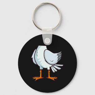 Seagull Funny Halloween Costume Party Cosplay Seab Key Ring
