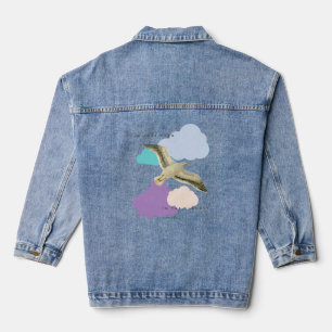Seagull in the Clouds Denim Jacket
