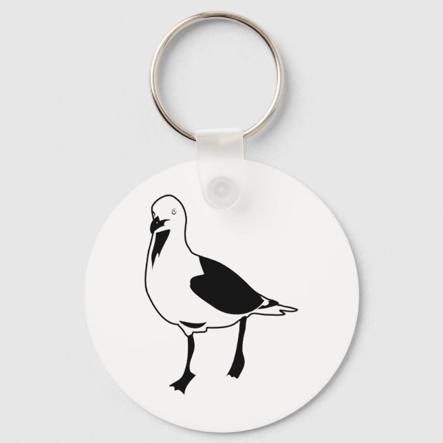 Seagull Key Ring (Front)