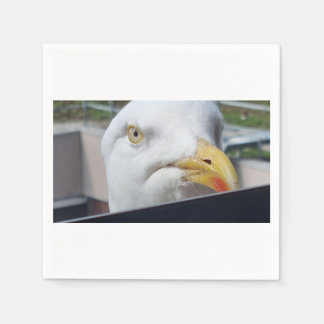Seagull Looking Napkin