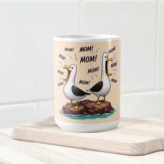 Seagull Mum Funny Personalised Coffee Mug (Creator Uploaded)