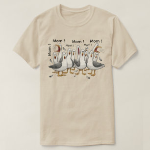 Seagull Mum Mum Mum - Personalised Shirt - Funny M