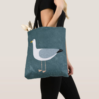Seagull Nautical Tote Bag