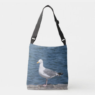 Seagull On The Bay Crossbody Bag