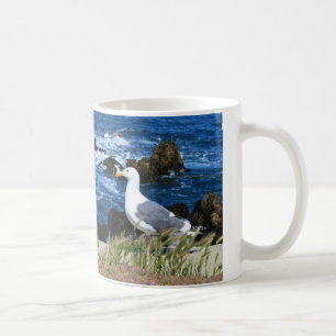Seagull on the Pacific Coast, Mug