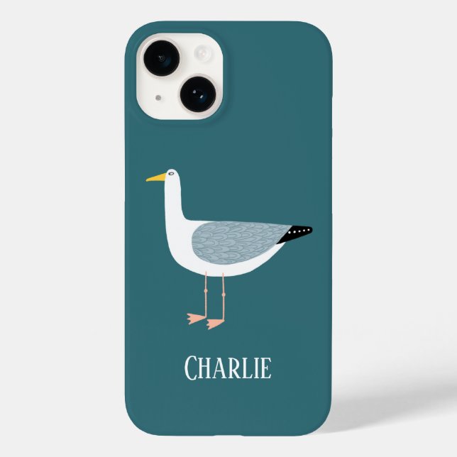Seagull Personalised Case-Mate iPhone Case (Back)