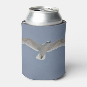 Seagull photo on drink cooler