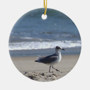 Seagull Photo Ornament 
