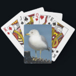 Seagull Playing Cards<br><div class="desc">A deck of appropriate playing cards makes a great hostess gift. The hostess may even break out the cards to play while you are there! Know any beach lovers?</div>