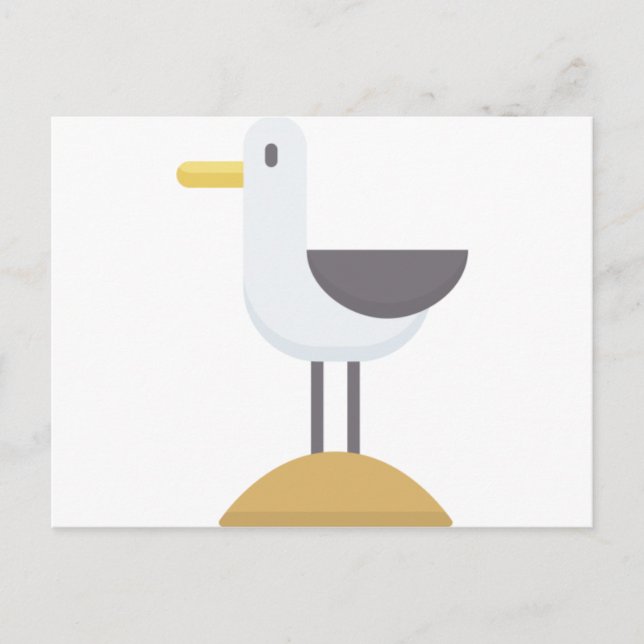 seagull postcard (Front)