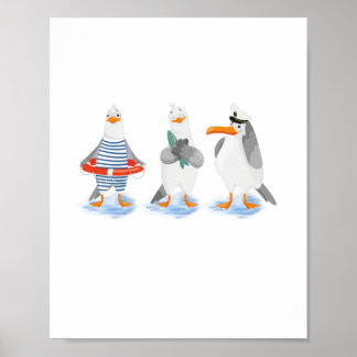 Seagull Poster