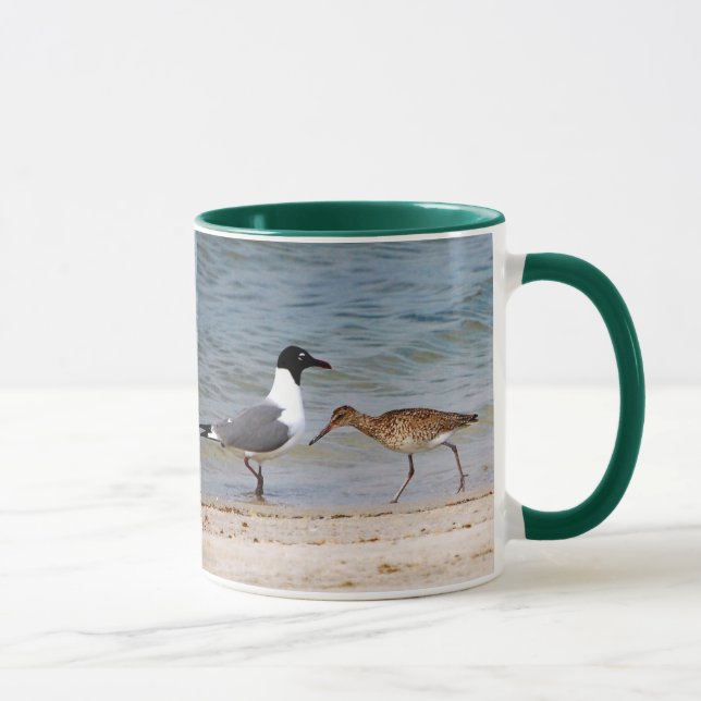 Seagull & Sandpiper Mug (Right)