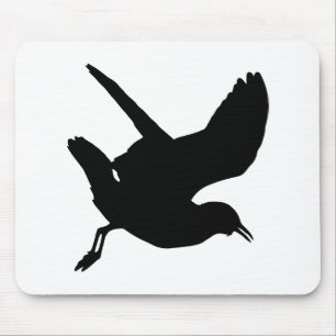 Seagull Silhouette Mouse Mat