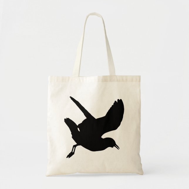 Seagull Silhouette Tote Bag (Front)