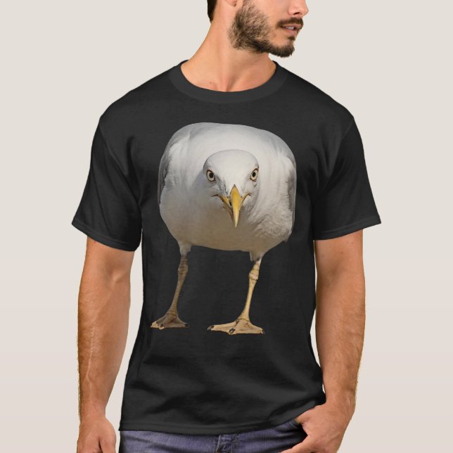 Seagull Staring T-Shirt (Front)