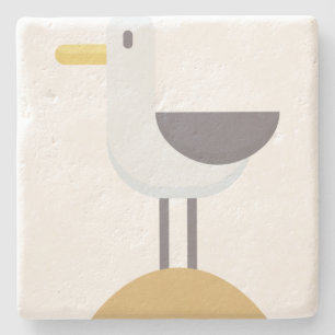 seagull stone coaster