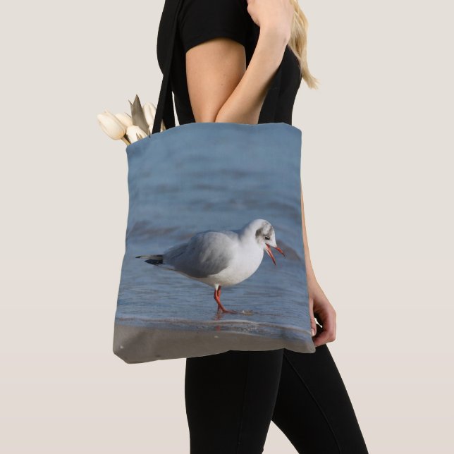 Seagull Tote Bag (Close Up)