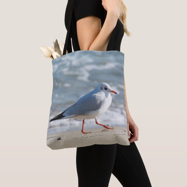 Seagull Tote Bag (Close Up)