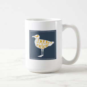 Seagull   Wild And Free Coffee Mug