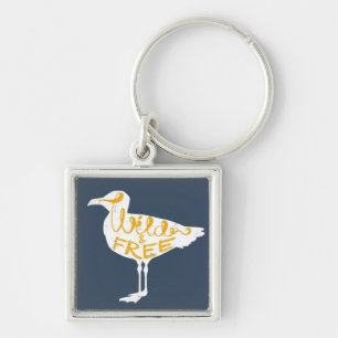 Seagull   Wild And Free Key Ring