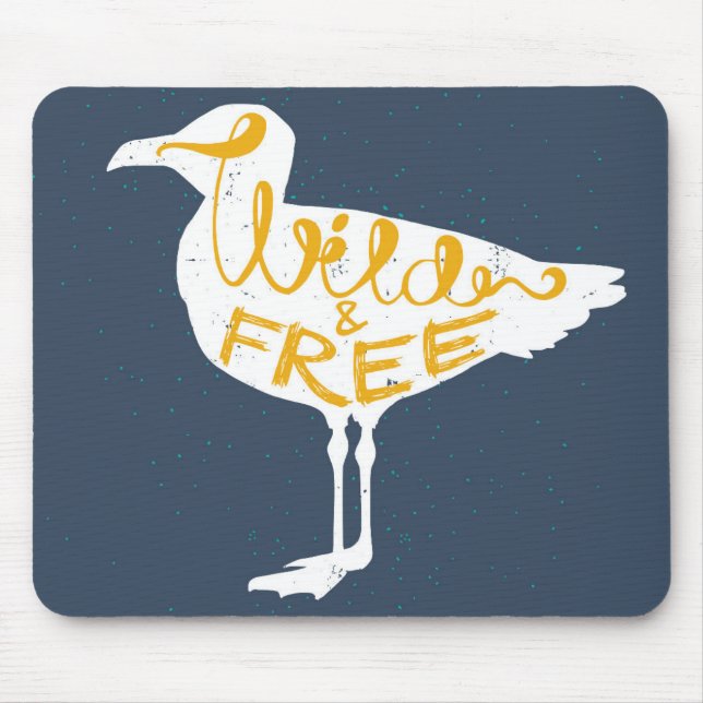 Seagull | Wild And Free Mouse Mat (Front)