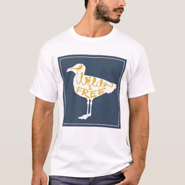 Seagull | Wild And Free T-Shirt (Front)