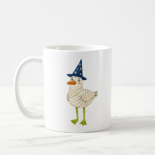 Seagull Wizard Hat Mug