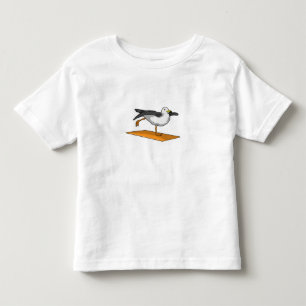 Seagull Yoga Meditation Fitness Toddler T-Shirt