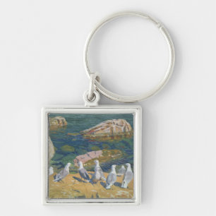 Seagulls, 1910 key ring