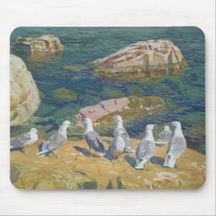 Seagulls, 1910 mouse mat