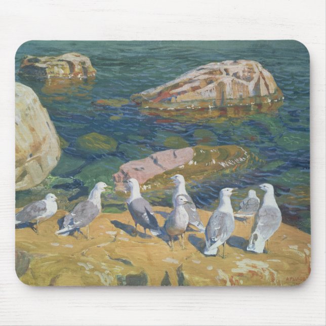 Seagulls, 1910 mouse mat (Front)