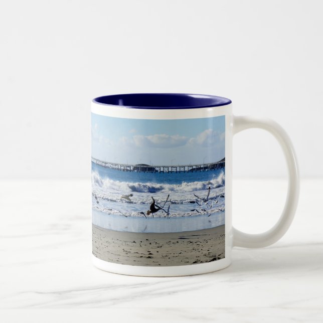 Seagulls and Pier Mug (Right)