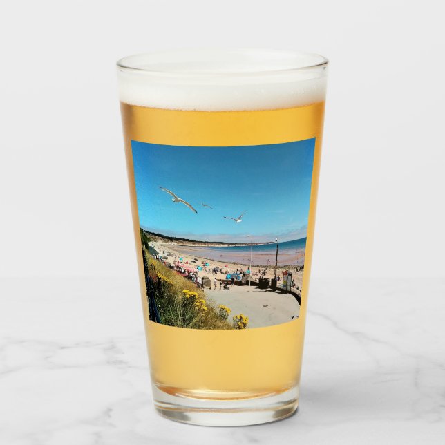 Seagulls at Bridlington Glass (Front Filled)