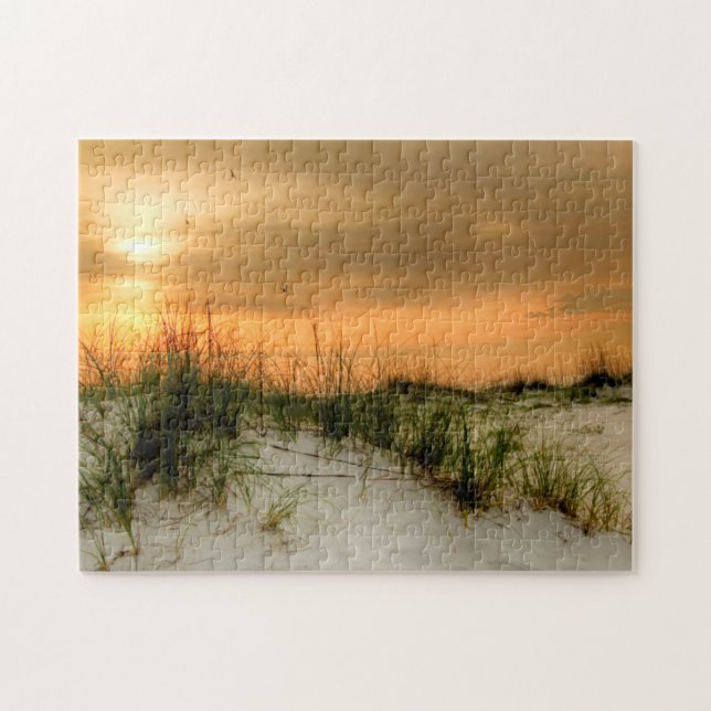 Seagulls at Sunrise Jigsaw Puzzle (Horizontal)