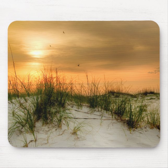 Seagulls at Sunrise Mouse Mat (Front)