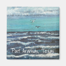 Seagulls at Sunset Magnet