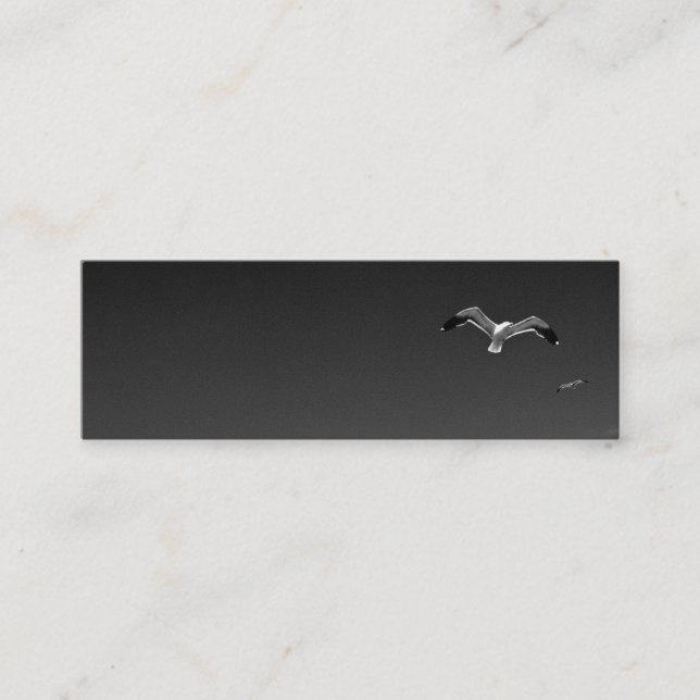 Seagulls bookmark business card (Front)