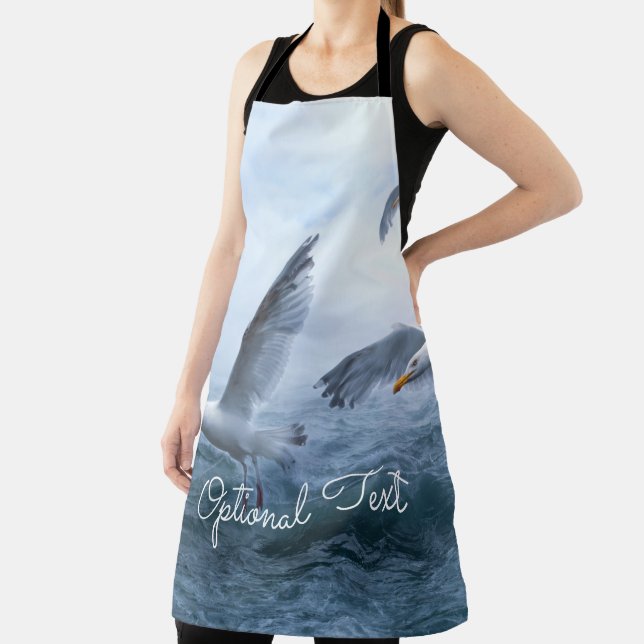 Seagulls Flight over the Sea Apron (Insitu)