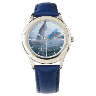 Seagulls Flight over the Sea Watch