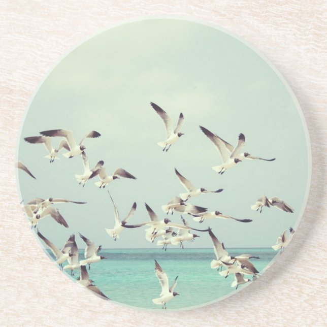 Seagulls Flying Coaster (Front)