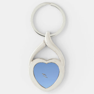 Seagulls Flying High - Key Ring