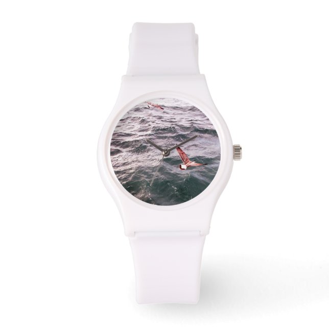 SEAGULLS FLYING OVER THE SEA WAVES WATCH (Front)