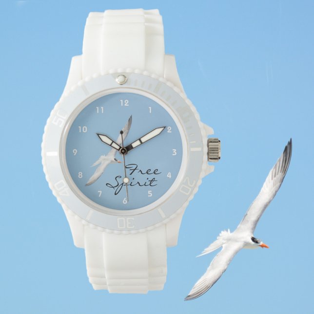 Seagulls in Flight Free Spirit Watch (Creator Uploaded)